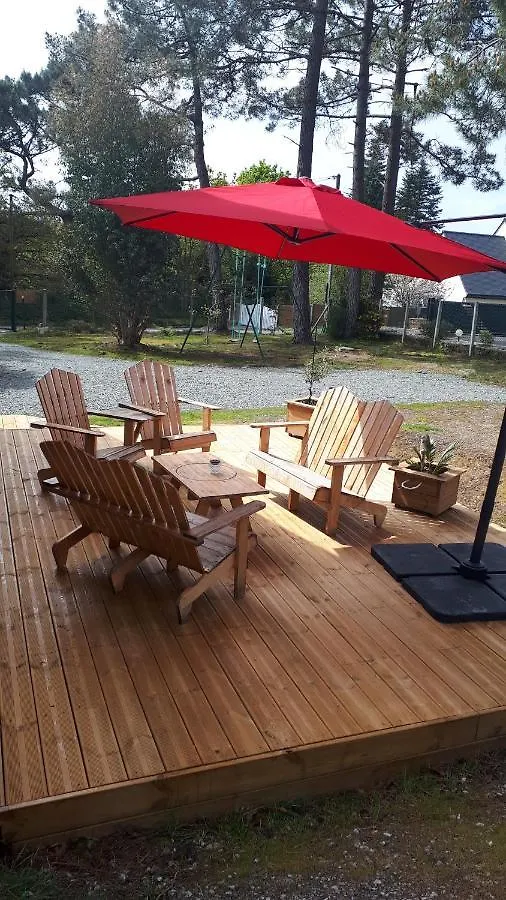 בית נופש ארקוי Chalet Sous Les Pins
